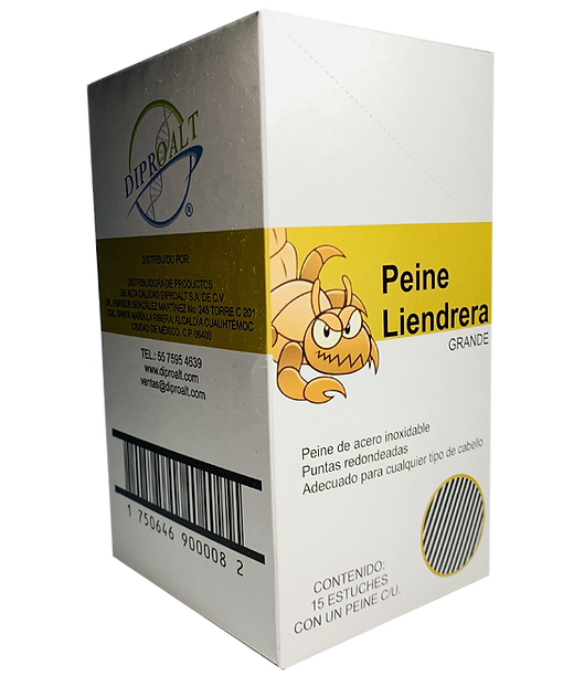 ELLY PEINE DE ACERO INOX LIENDRERA